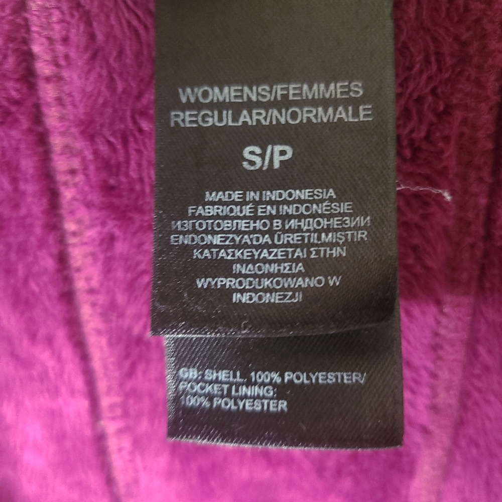 The North Face Womens S Purple Pink Full Zip Fleece Jacket Gorpcore - Picture 4 of 10